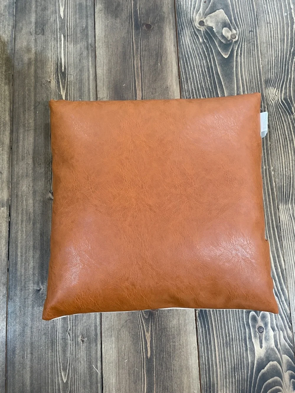 Cognac Throw Pillow